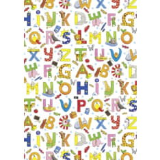 Heyda Kirjaimet 50 x 70cm kuviokartonki