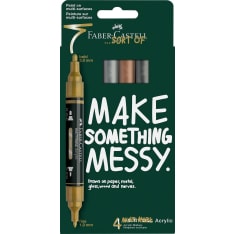 Acrylic Marker Multimark set 4 Metallic