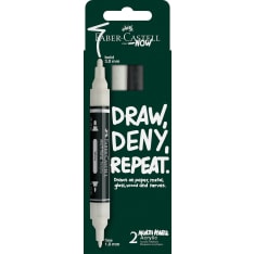 Acrylic Marker Multimark set 2 BandW