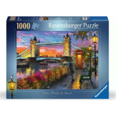 Ravensburger Tower Bridge at Sunset 1000p Jigsaw Puzzle
