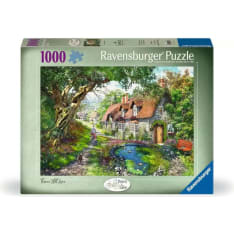 Ravensburger Flower Hill Lane 1000p Jigsaw Puzzle