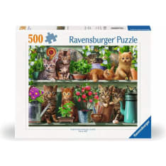Ravensburger Cats on the Shelf 500p Jigsaw Puzzle
