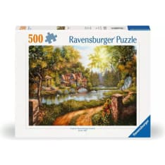 Ravensburger Cottage By The River 500p Jigsaw Puzzle