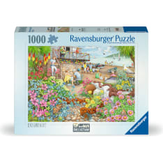Ravensburger Beach Garden Cafe 1000p Jigsaw Puzzle