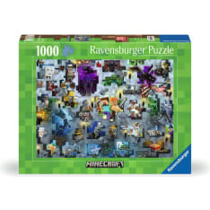 Ravensburger Minecraft Mobs 1000p Jigsaw Puzzle