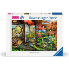 Ravensburger Japanese Garden Teahouse Kyoto 1000p Jigsaw Puzzle