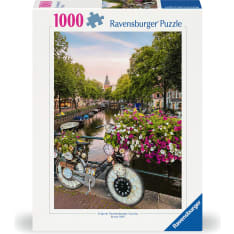Ravensburger Bicycle Amsterdam 1000p Jigsaw Puzzle