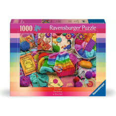 Ravensburger Vintage Knitting & Crochet 1000p Jigsaw Puzzle