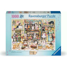 Ravensburger Crazy Cats - Mrs Hardwick's Haberdashery 1000p Jigsaw Puzzle
