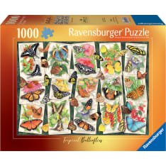 Ravensburger Tropical Butterflies 1000p Jigsaw Puzzle