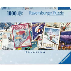 Ravensburger Vintage Ski Posters 1000p palapeli