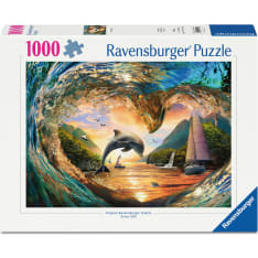 Ravensburger Dolphin's Heart Leap 1000p puzzle