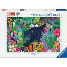 Ravensburger Panther in Blooming Jungle 3000p puzzle