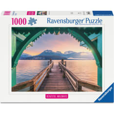 Ravensburger Footbridge at Lac d'Annecy 1000p puzzle