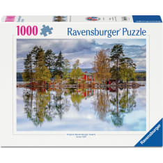 Ravensburger Lake in Norrbränningen, Sweden 1000-piece jigsaw puzzle
