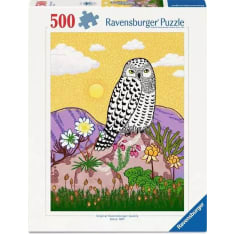 Ravensburger Snowy Owl 500p palapeli