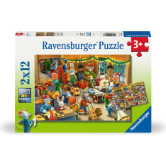 Ravensburger Christmas Toy Factory - 2x12p puzzle