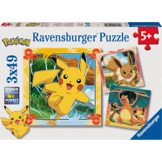 Ravensburger Pokemon 3x49p puzzle