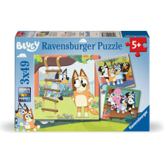 Ravensburger Bluey 3x49-piece jigsaw puzzle