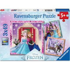 Ravensburger Disney Frozen 3x49-piece jigsaw puzzle