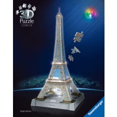Ravensburger Iconic 3D La Tour Eiffel with Light 216p puzzle