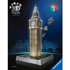 Ravensburger Iconic 3D Big Ben with Light 216p puzzle