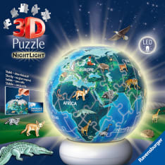 Ravensburger Puzzle-Ball Nightlight The Earth by Night 72p 3D puzzle