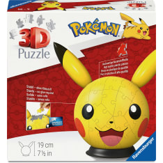 Ravensburger 3D Pokemon Pikachu With Ears 72p palapeli