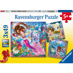 Ravensburger Charming Mermaids 3x49p palapeli