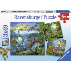 Ravensburger Dinosaurs 3x49p puzzle