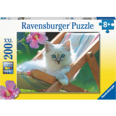 Ravensburger Deckchair Kitten 200p Jigsaw Puzzle