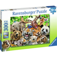 Ravensburger Exotic Animals Selfie 300p palapeli