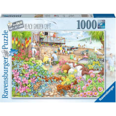Ravensburger Beach Garden Cafe 1000p Jigsaw Puzzle