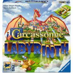 Ravensburger Carcassonne Muuttuva labyrintti lautapeli (englanninkielinen)
