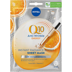 Nivea Q10 Energy Sheet Mask kasvonaamio