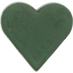 Mica Flower foam heart-shaped