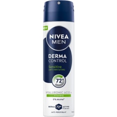 Nivea Men 150ml Derma Control Sensitive Deo Spray -antiperspirant