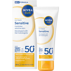 Nivea Sun UV Face Sensitive SK50 40ml aurinkovoide