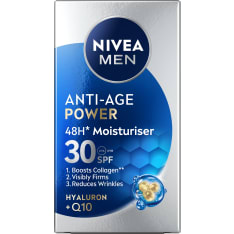 Nivea Men Anti-Age Power 48H SPF30 50ml kasvovoide
