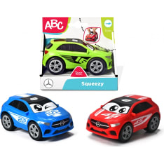 ABC Mercedes Squeezy 11 cm ensiajoneuvo (värilajitelma)