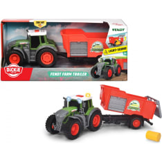 Dickie Fendt Farm Trailer traktori ja perävaunu