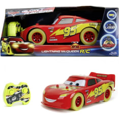 Jada RC Lightning McQueen Glow Racers 1:14 radio-ohjattava auto