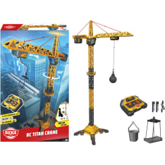 Dickie RC Titan Crane 150 cm 2,4 GHz radio-ohjattava nostokurki