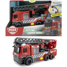 Dickie Rosenbauer Finnish City Fire Ladder Truck suomalainen tikaspaloauto