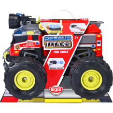 Dickie Toys Rescue Titan Fire Truck paloauto