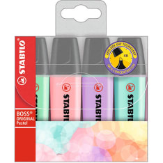 Stabilo Boss Pastel highlighter 4 pcs