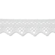 Prym 30 mm cotton edge lace band