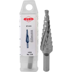 Ruko nr.0/9 4-12mm hss askelpora