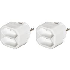 Hama Multi Plug 2 2-pack moniliitin pistoke