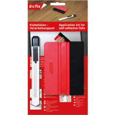 D-C-Fix installation set for adhesive films